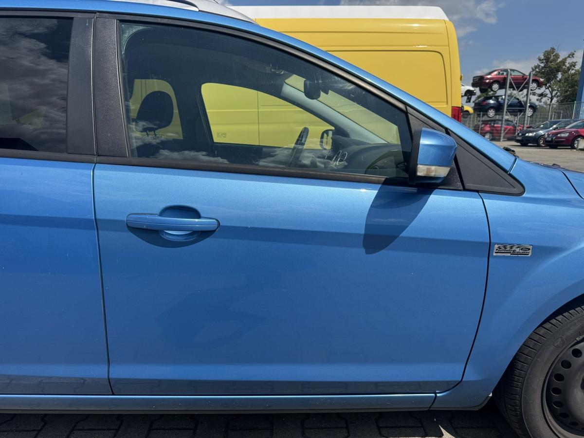 Ford Focus 2 original T&uuml;r vorn rechts Vision Blau 5-T&uuml;rer Facelift Bj.2008